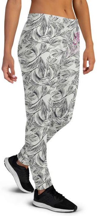 mom's walk with clouds Joggers - mummaster