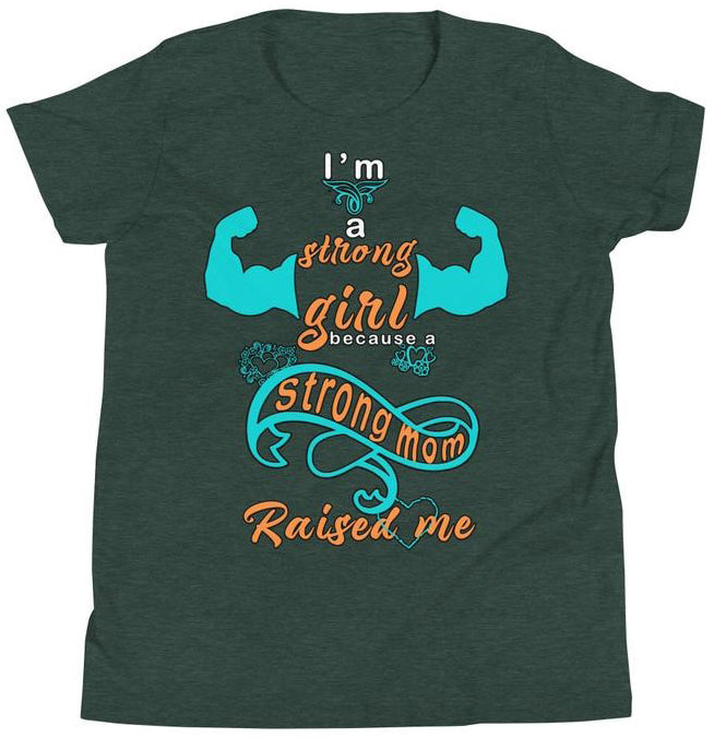 Mum Masters Strong Girl T-Shirt - mummaster