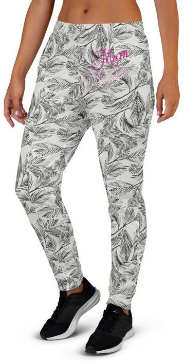 mom's walk with clouds Joggers - mummaster